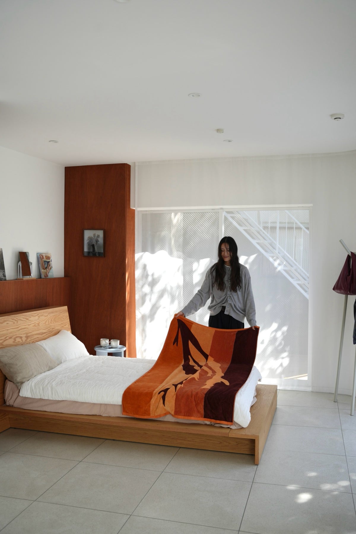 TOWEL BLANKET : In the Current by Nastia