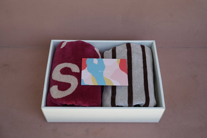 【GIFT SET】BATH TOWEL 2枚 ※要デザイン選択