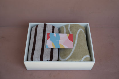 【GIFT SET】BATH TOWEL 2枚 ※要デザイン選択