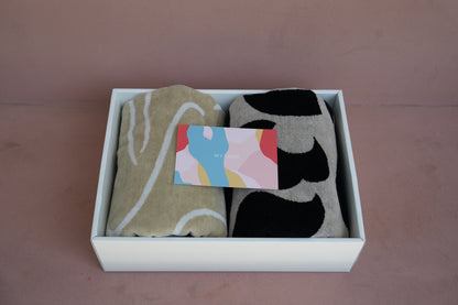 【GIFT SET】BATH TOWEL 2枚 ※要デザイン選択
