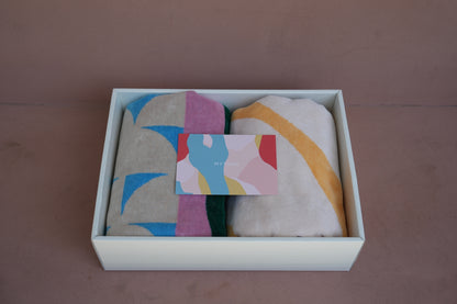 【GIFT SET】BATH TOWEL 2枚 ※要デザイン選択