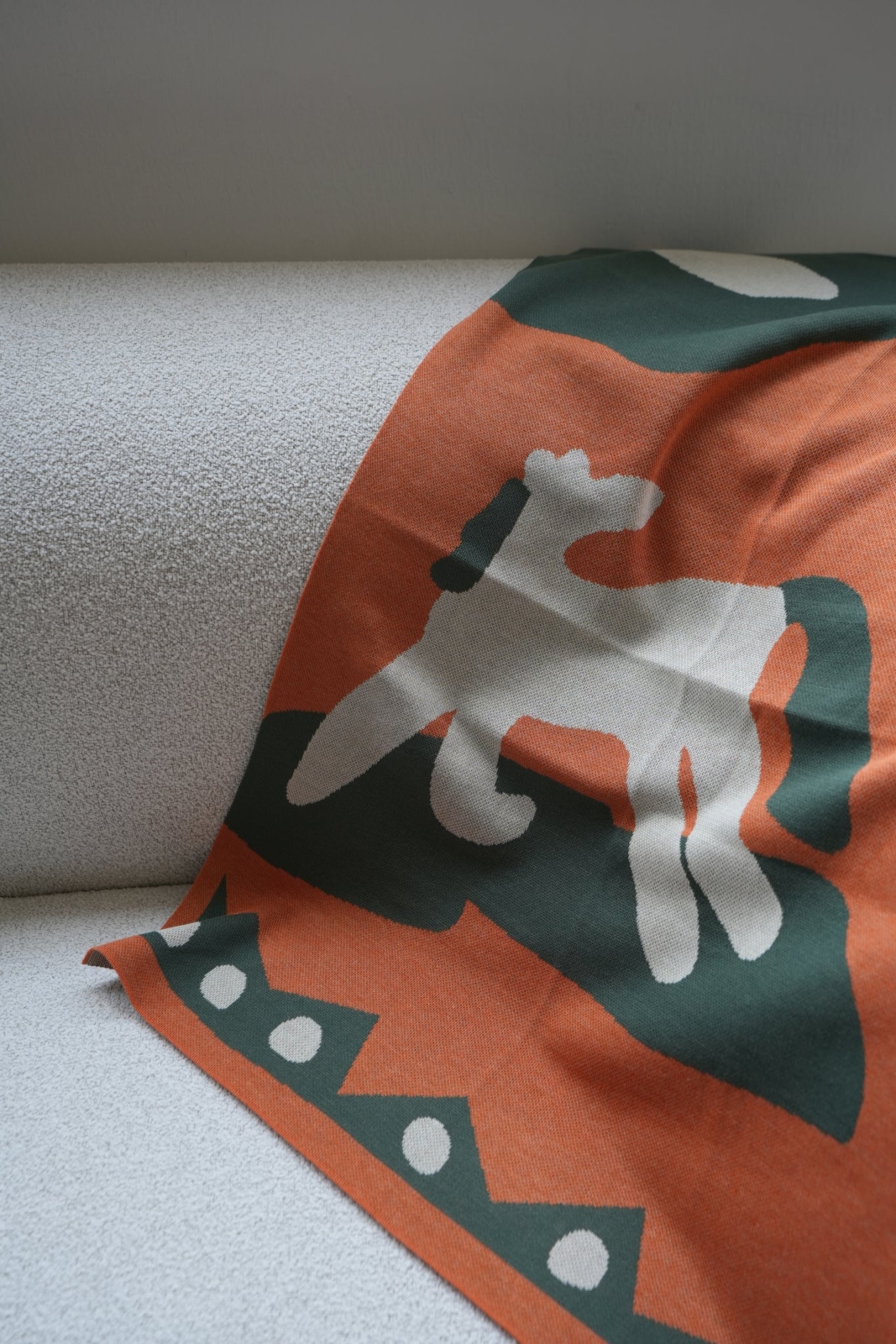 BABY KNIT KET：Windhorse / Orange