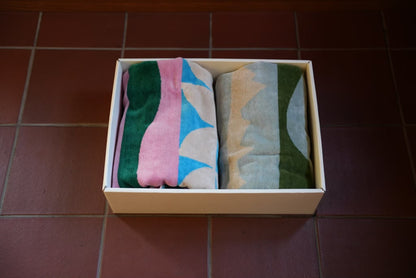 【クリスマス GIFT SET】BATH TOWEL 2枚 ※要デザイン選択