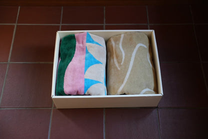 【クリスマス GIFT SET】BATH TOWEL 2枚 ※要デザイン選択