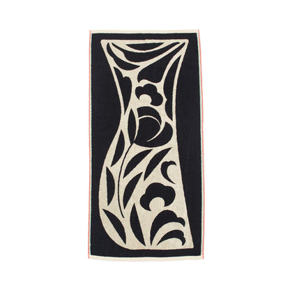 BATH TOWEL : Dancing flower