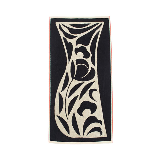 BATH TOWEL : Dancing flower