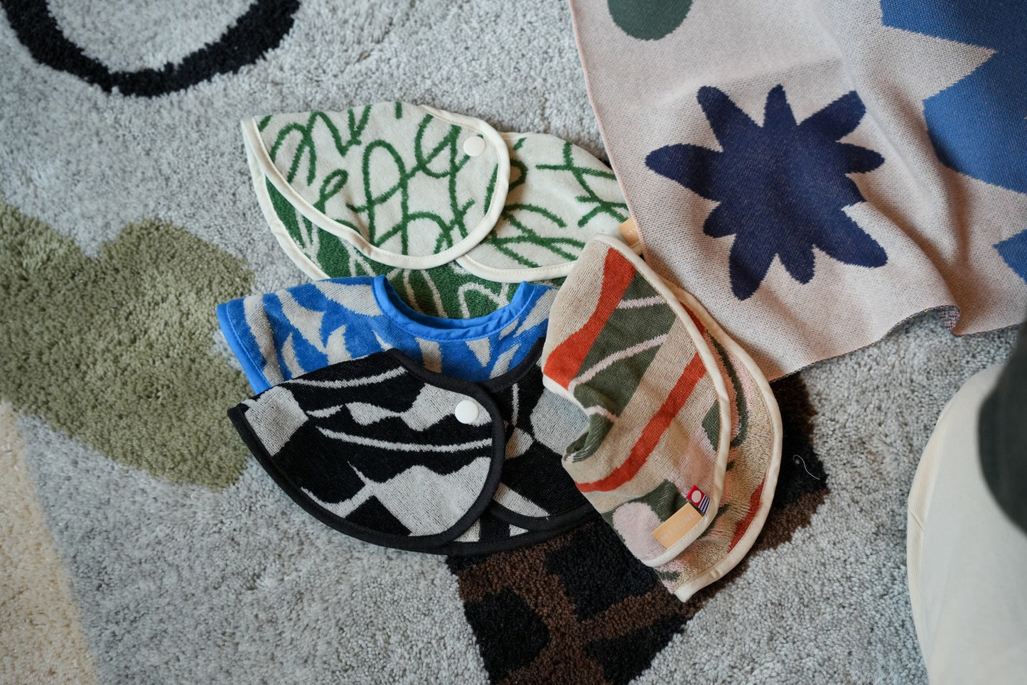 【BABY GIFT SET】タオルスタイ&バスタオル&抱っこ紐カバー