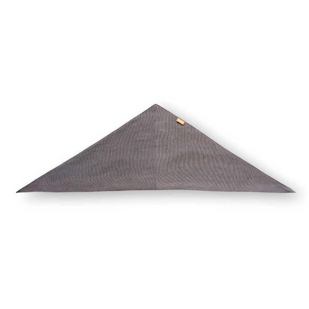 トライアングルスカーフ / TRIANGLE SCARF：Blue Boundary