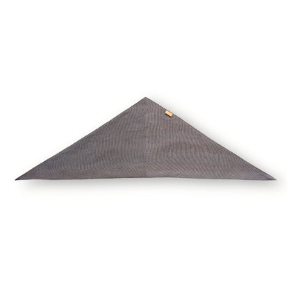 トライアングルスカーフ / TRIANGLE SCARF：Blue Boundary