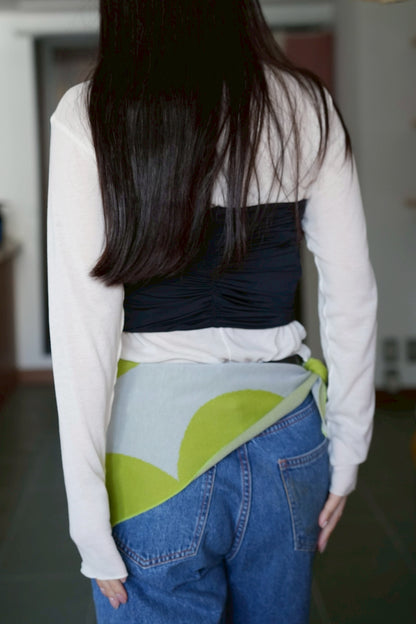 トライアングルスカーフ / TRIANGLE SCARF：Mellow Hill