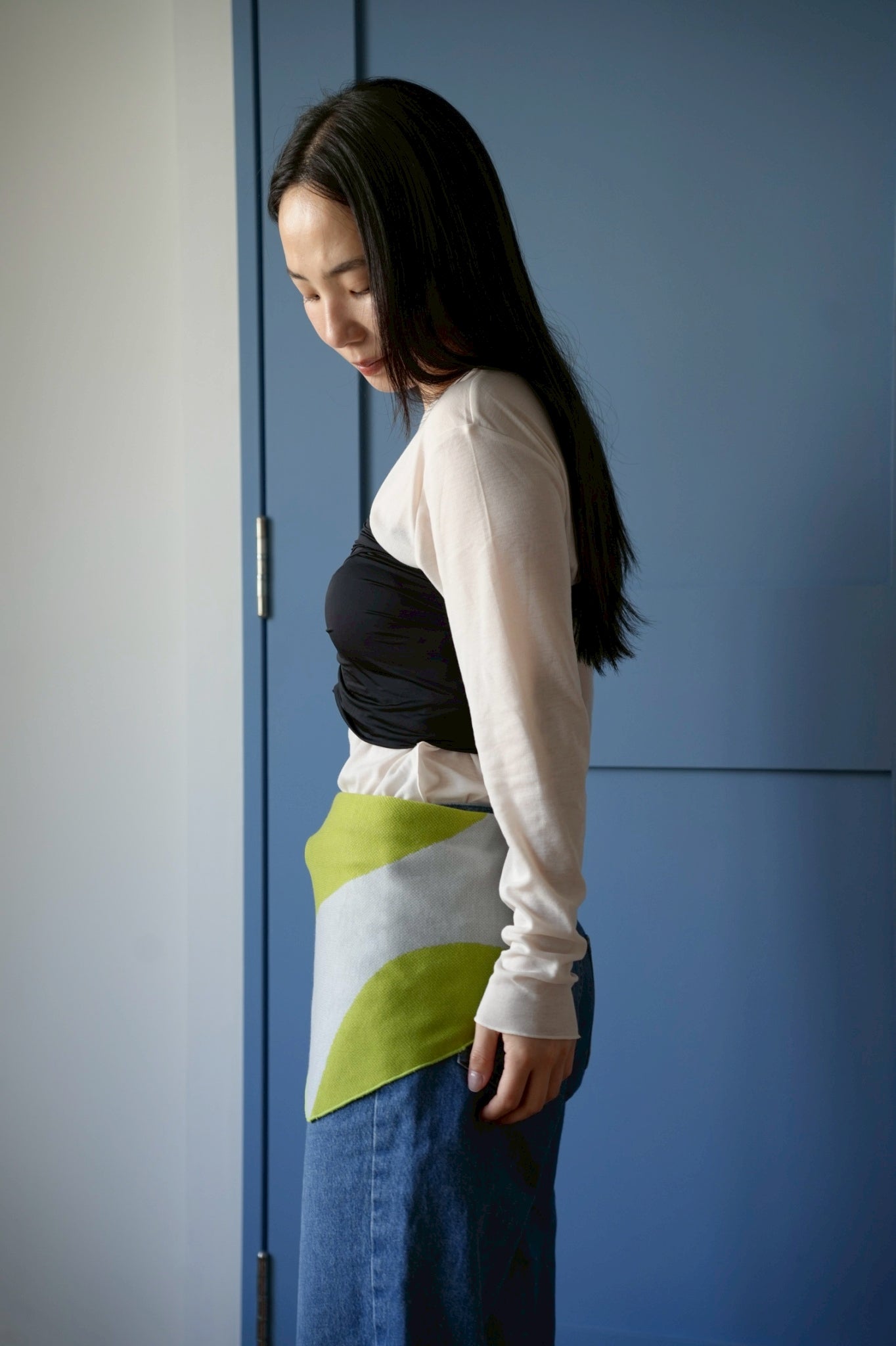 トライアングルスカーフ / TRIANGLE SCARF：Mellow Hill – MYTONE