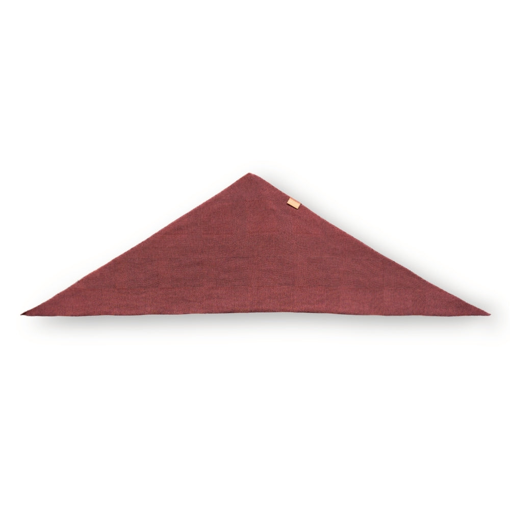 トライアングルスカーフ / TRIANGLE SCARF：Dusk Block