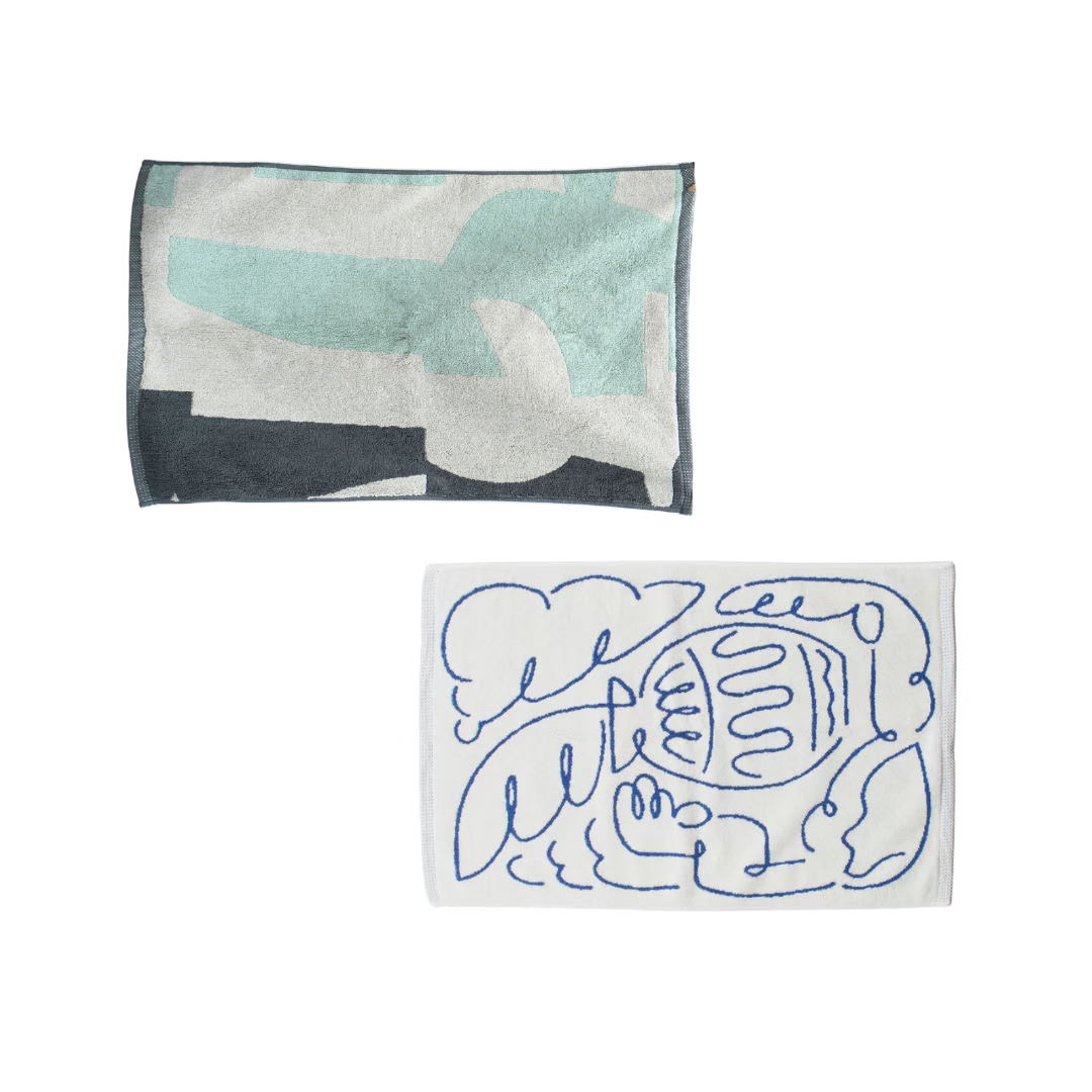 BATH MAT 2枚 SET ※要デザイン選択