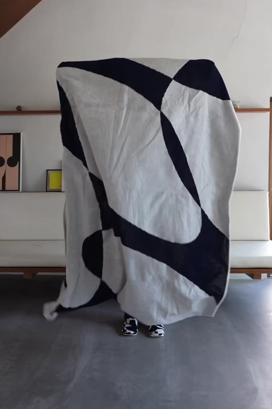 【mytone 】 ベッドスローブランケット　Reflection BED THROW BLANKET：Reflection – MYTONE