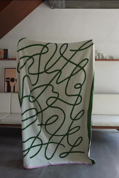 BED THROW BLANKET：Dance