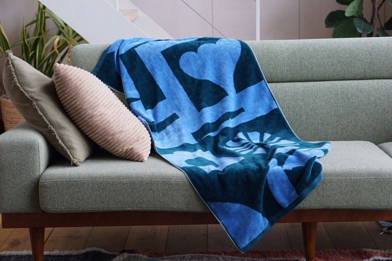 BATH TOWEL : Offcuts by Jamie Jones